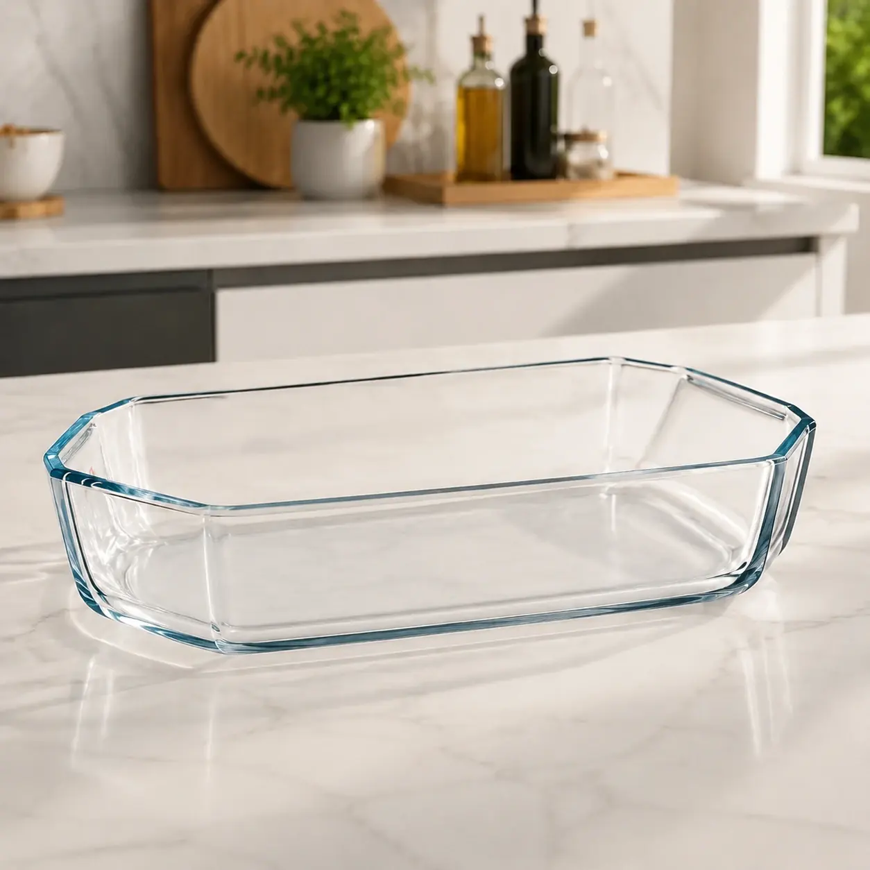 تابه 8 ضلعی پیرکس فرانسه بزرگ 22*33 کد 295