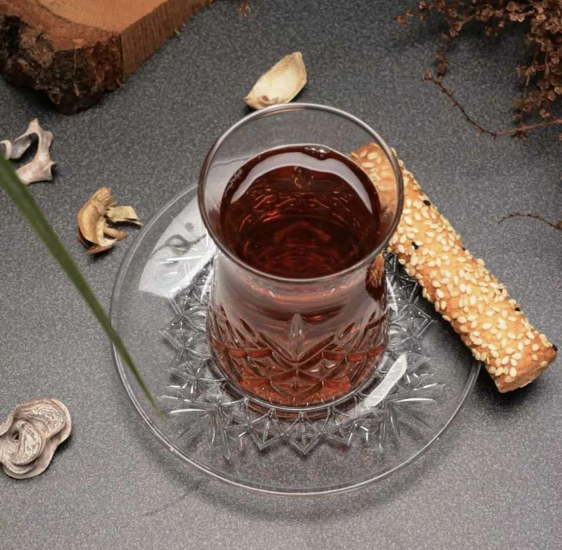 استکان نعلبکی پاشاباغچه طرح155 تایملس کد 96992