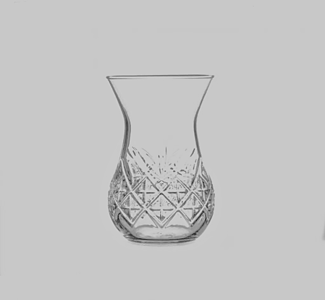 استکان کمر باریک پاشاباغچه طرح تایملس کد 42881