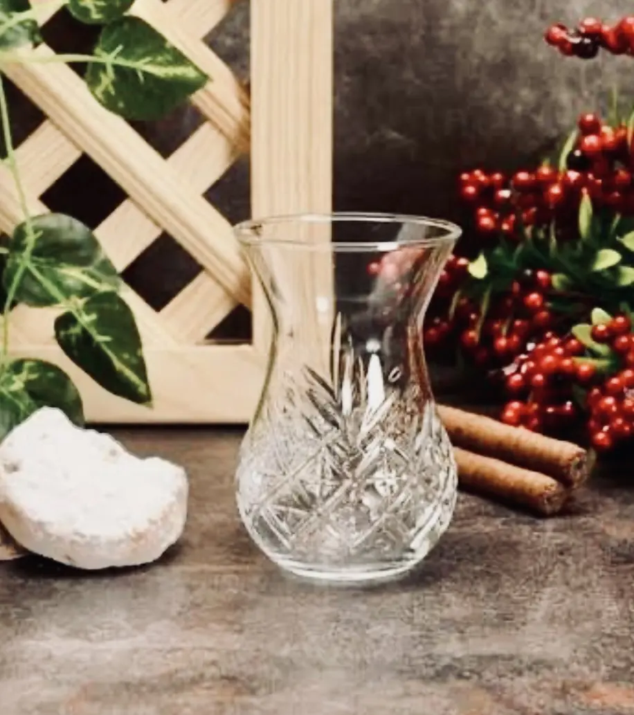 استکان کمر باریک پاشاباغچه طرح تایملس کد 42881