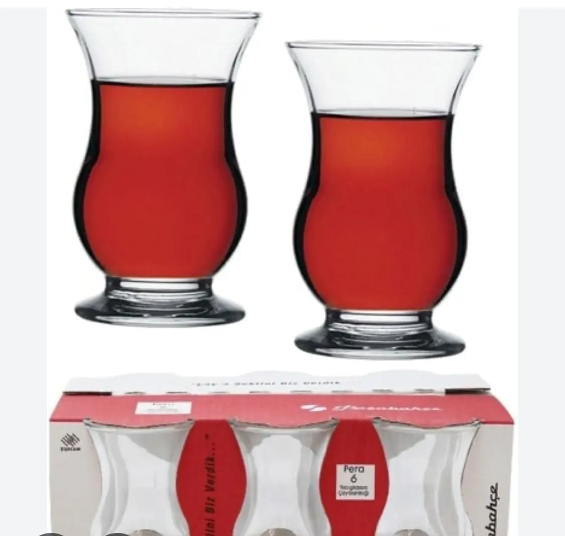 استکان پایه دار پاشاباغچه طرح پرا کد 42351