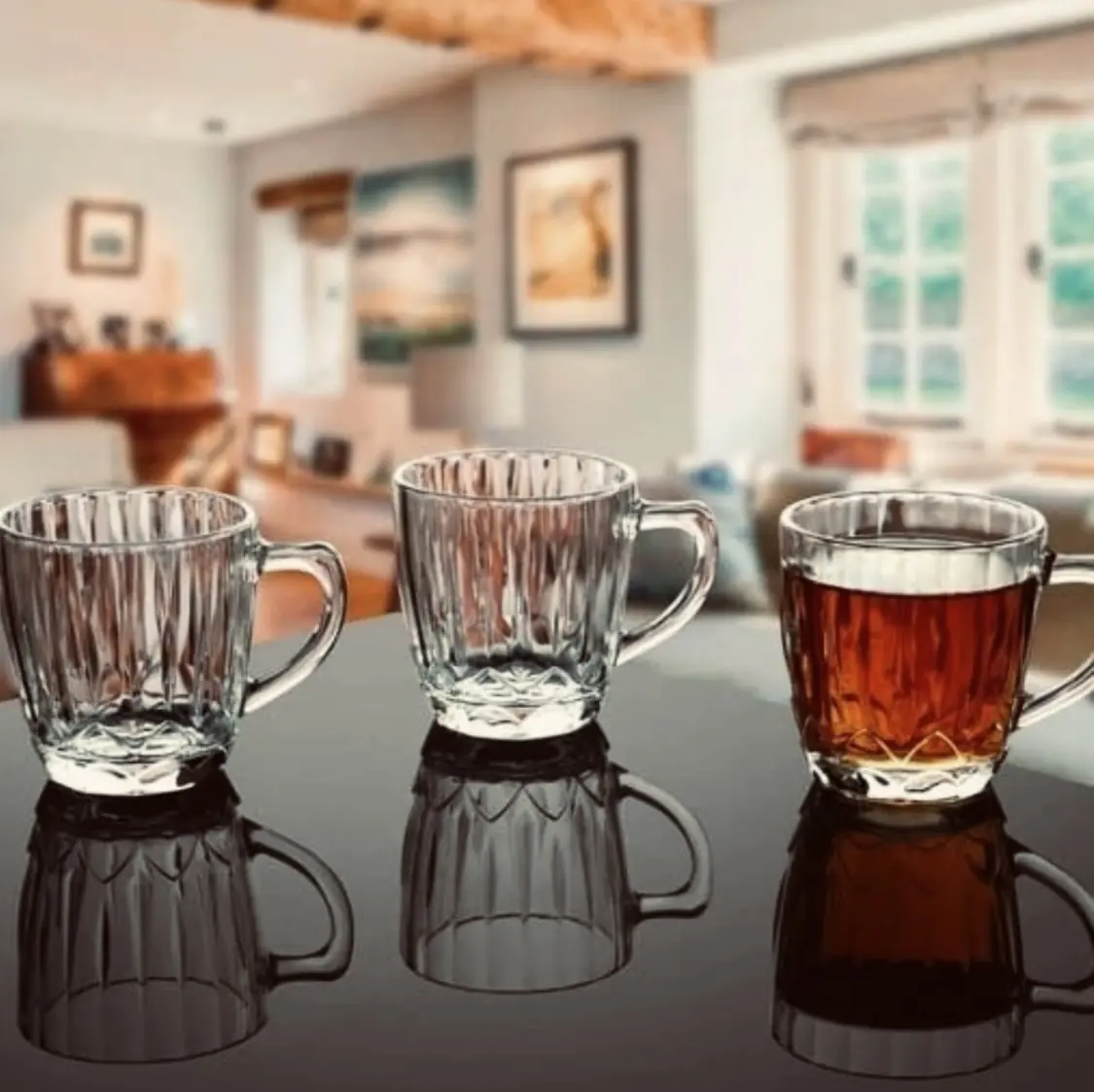 فنجان جفتی پاشاباغچه طرح دیاموند 55083