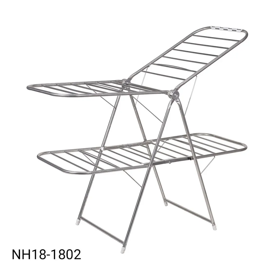 بند رخت نیوهوم مدل استیل میله 19 چهار بال کد NH18-1802
