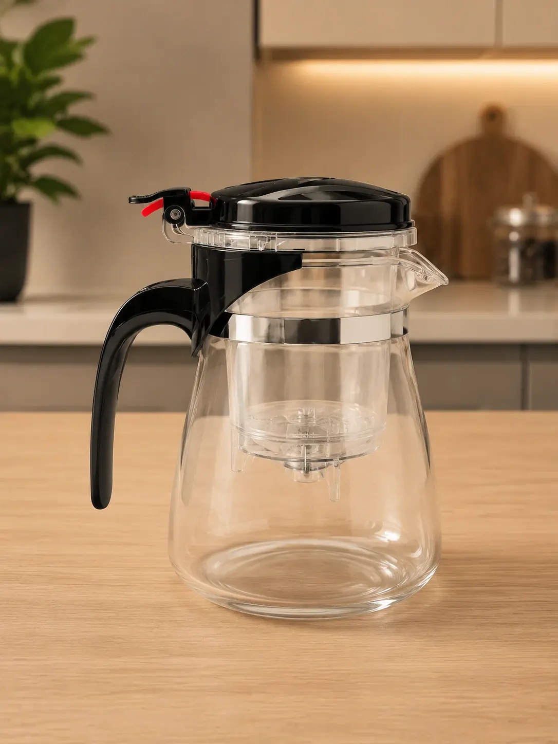 قوری دمنوش و چای SHANGYIXIN مدل Mate Tea Cup ظرفیت ۶۰۰ میلی‌لیتر کد 49