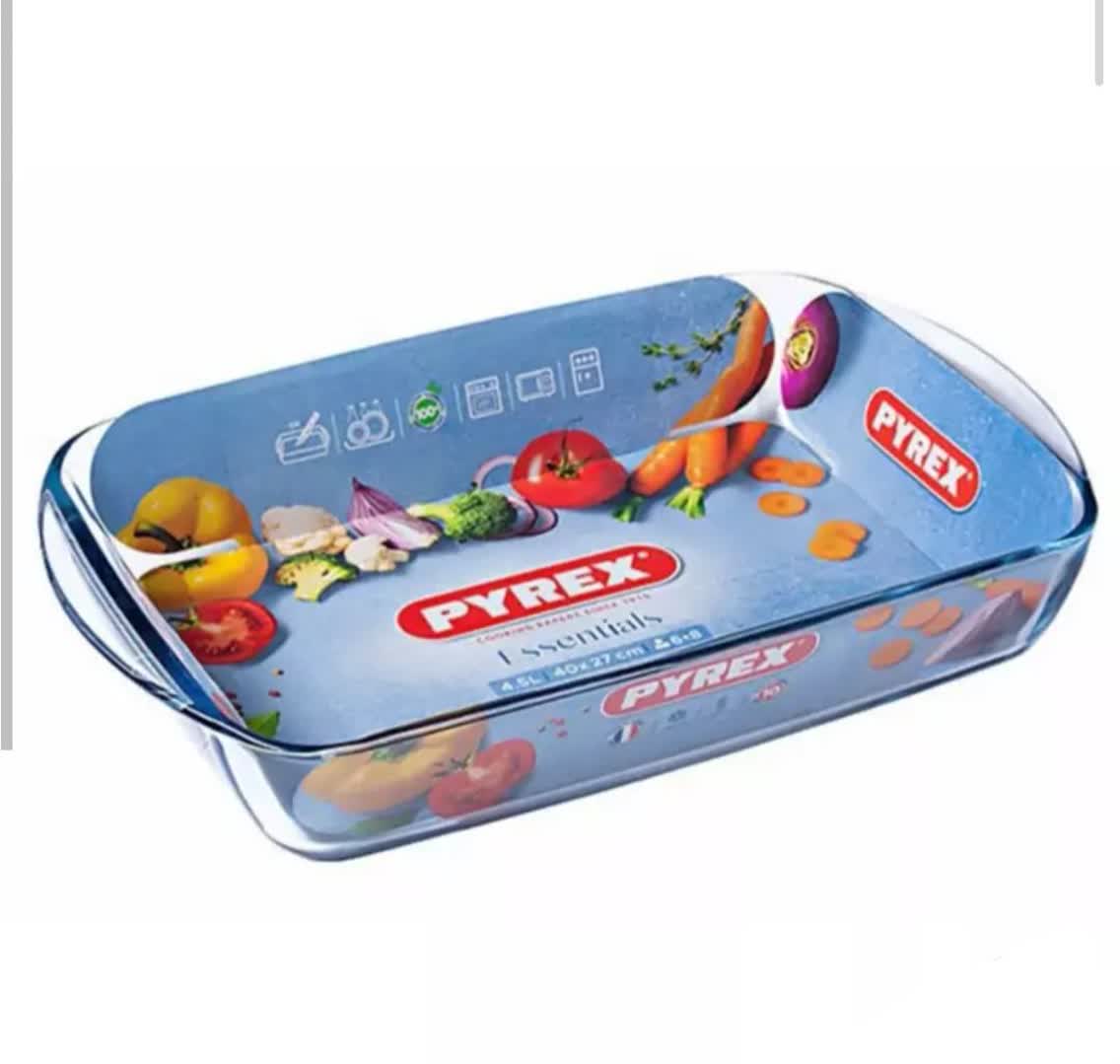 تابه مستطیل 19*30 پیرکس فرانسه کد 230