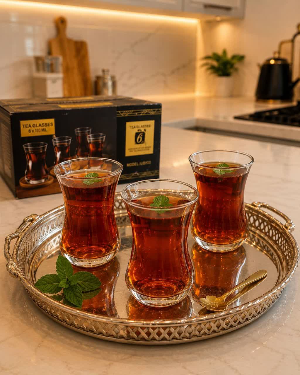 استکان کمر باریک لوکس مدل D۳۰۰۹