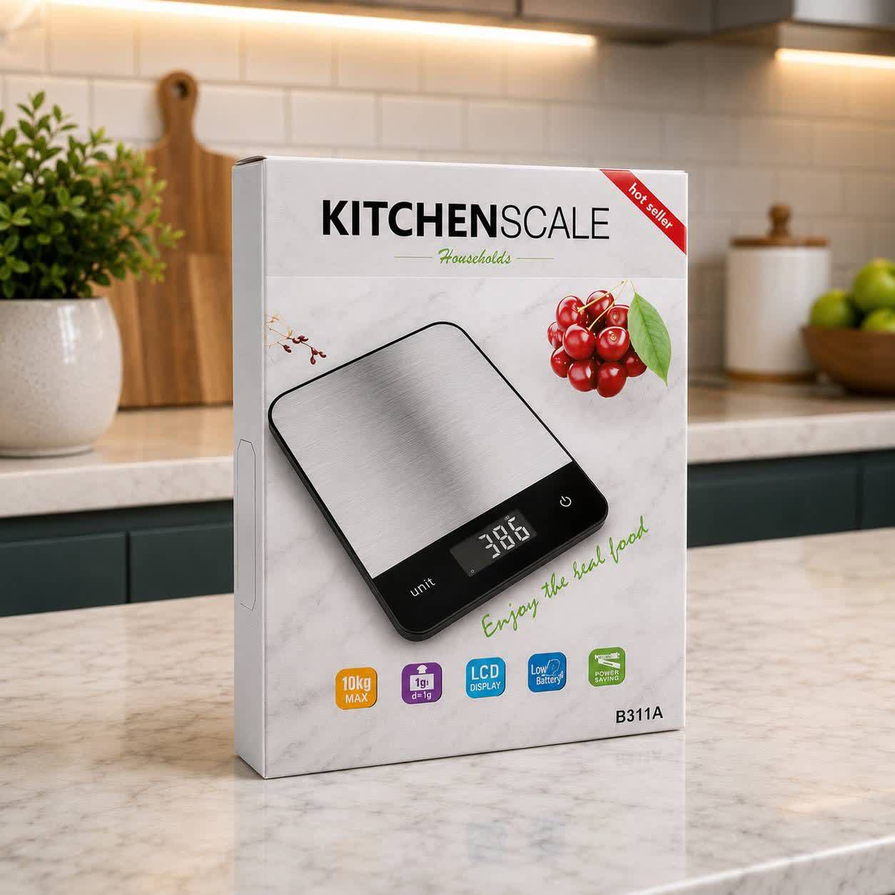 ترازوی دیجیتال آشپزخانه KITCHEN SCALE مدل B311A