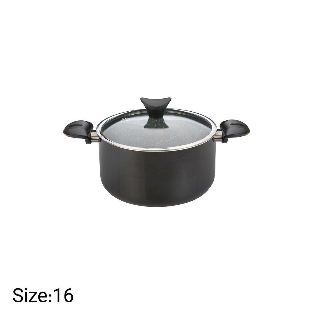 قابلمه گرانیتی نچسب نیوهوم سایز ۱۶ مدل NH13-0021