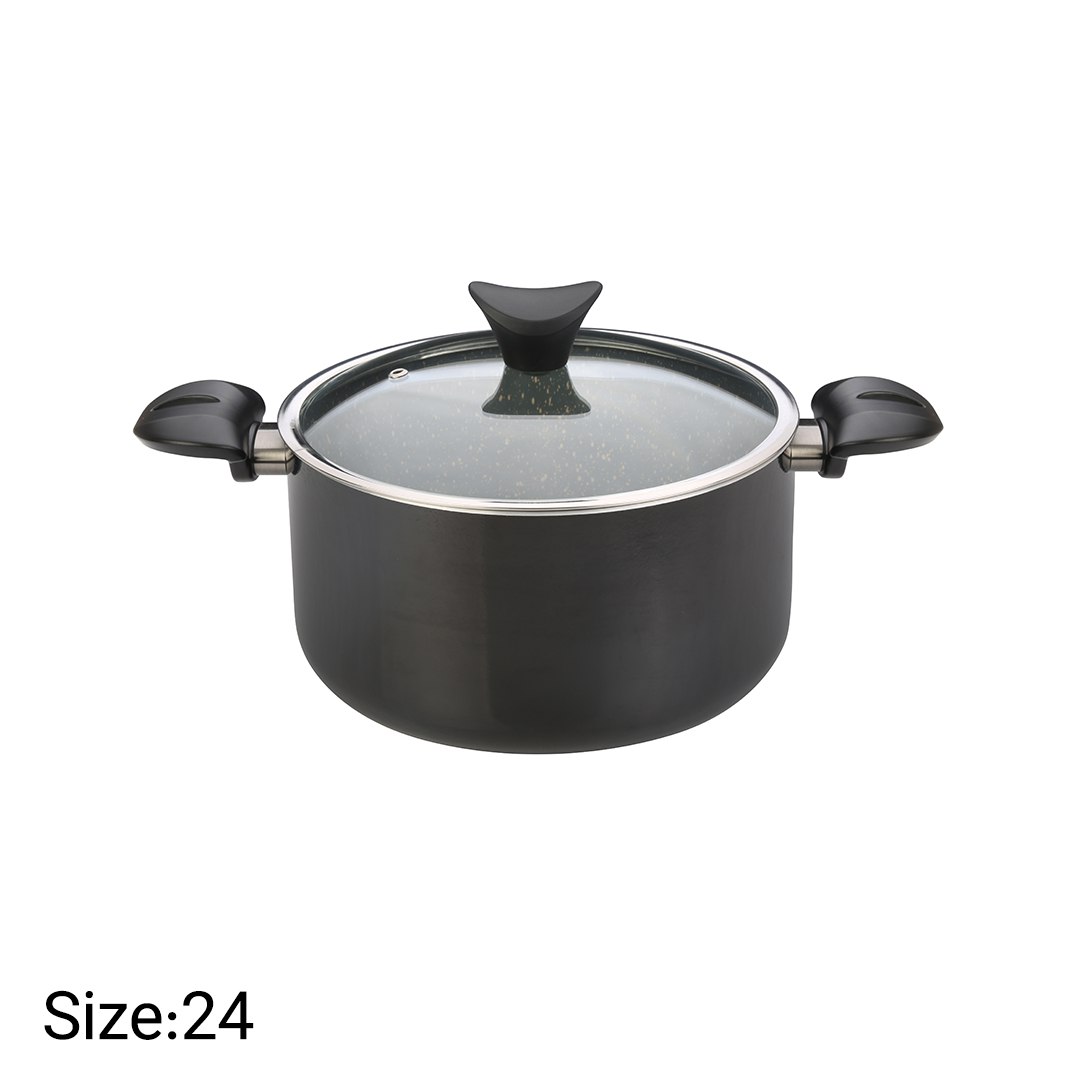 قابلمه گرانیتی نچسب نیوهوم سایز ۲۴ مدل NH13-0023