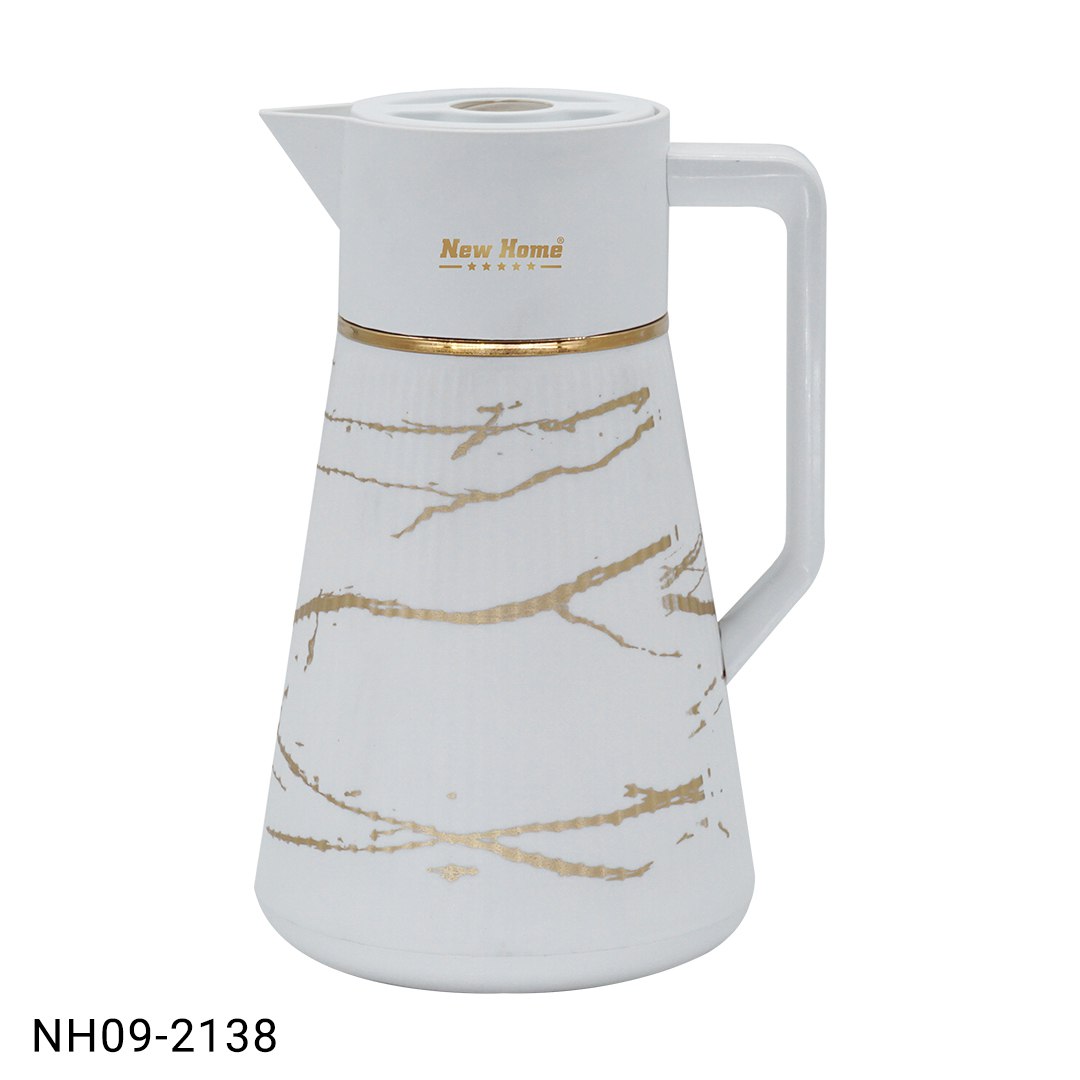فلاکس سفید ماربل ۱ لیتری نیوهوم مدل NH09-2138